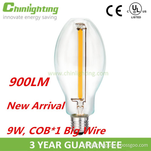 New arrival led lamps 9w 1000lm replacement light led filament new led bulb